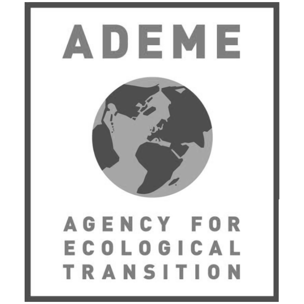 logo ademe noir et blanc