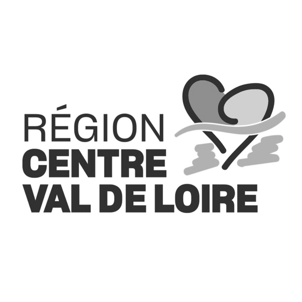 logo région centre val de loire noir et blanc